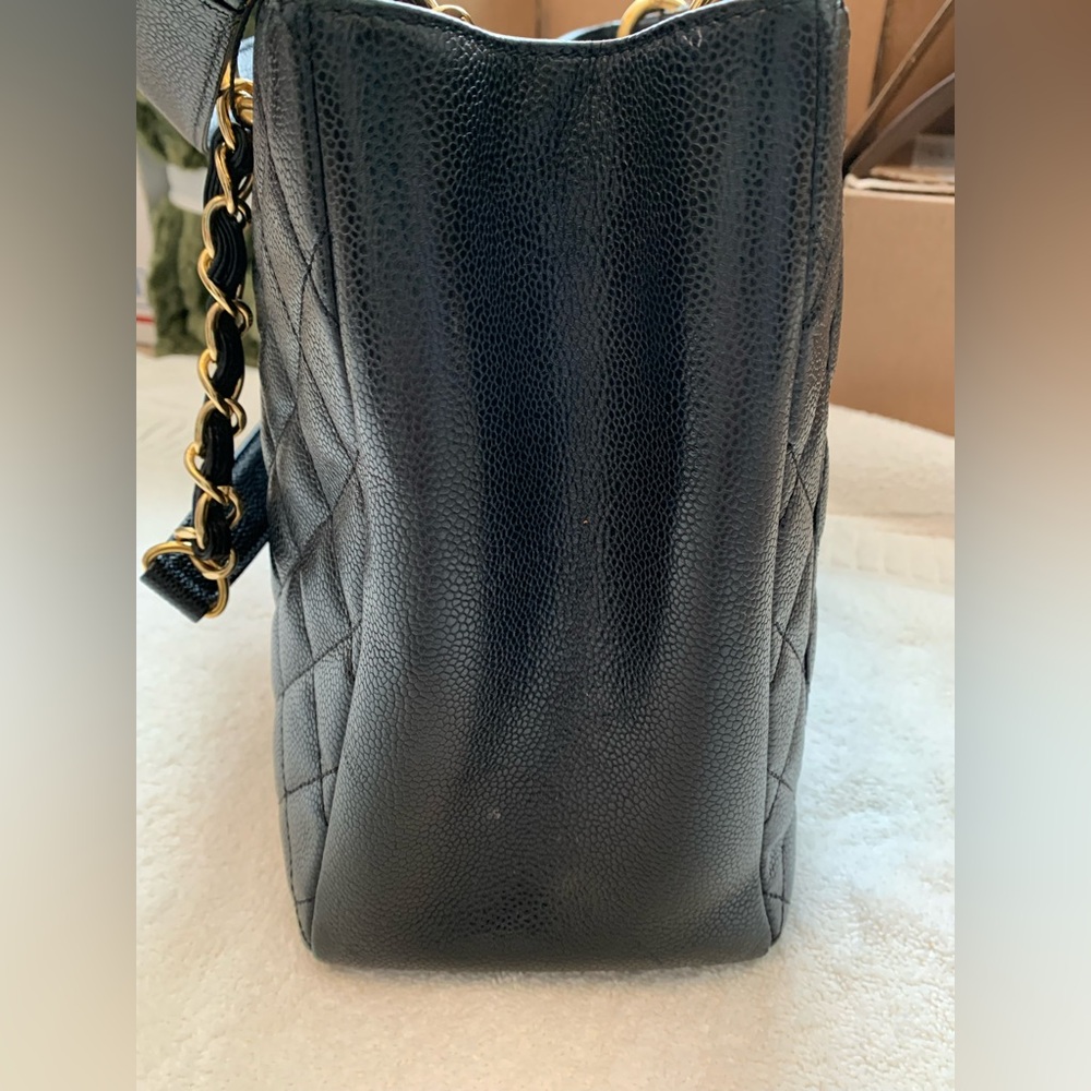 Chanel Black Quilted Caviar
Grand Shopping Tote - Picture 5 of 14